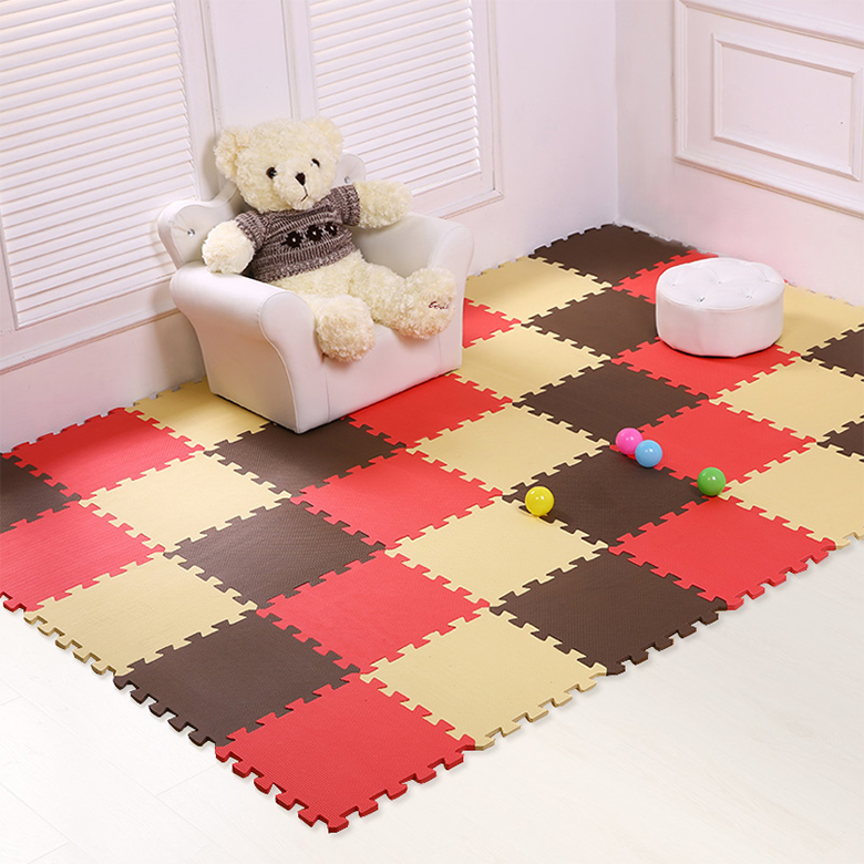 China manufacturer eco friendly baby floor anti slip interlinking eva mat tatami
