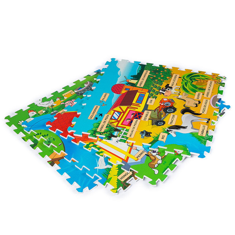 Mysterious Forest Toread EVA Waterproof Puzzle mat beautiful mat for kids