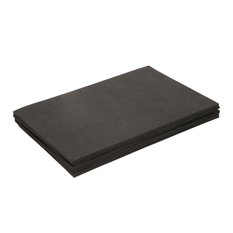 High quality custom epdm rubber roll sbr rubber mat cr sheet