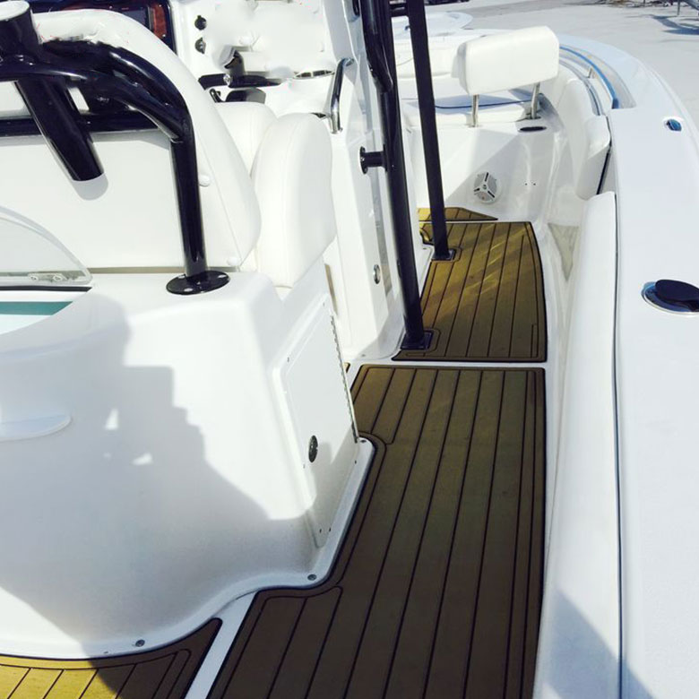 100% UV ANTI Fade Waterproof  Marine Flooring Teak Sheet for Boat Yacht eva foam decking