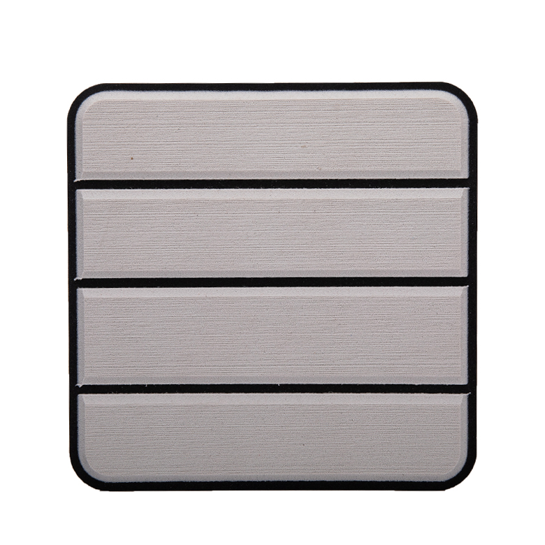 custom pattern grey with black stipe  low MOQ anti UV self adhesive stripe anti dew EVA  teak marine  mat