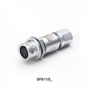 Weipu SF611/S SF6 series quick female In-line cable wire connector
