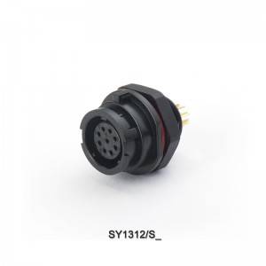 Weipu SY1312/S IP67 waterproof male connector receptacle bayonet PC connector
