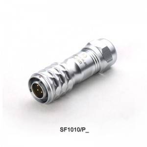 Weipu connector male SF1010/P electrical plug waterproof IP67 Push-pull cable connector
