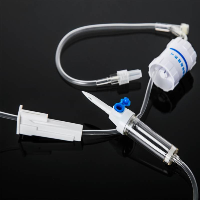 Flow Rate-setting and Adjustable Infusion Set for Single Use