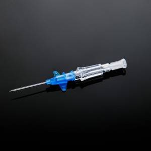 Small butterfly indwelling needle