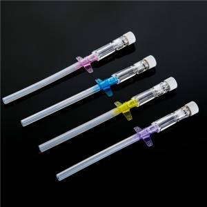 Small butterfly indwelling needle