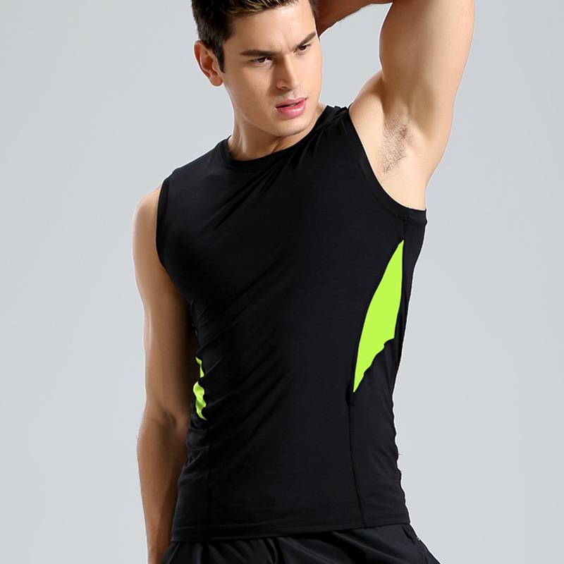 Sleeveless Dry Fit Gym T-Shirt For Men Quick Dry Sports Custom Tank Top Running T Shirts