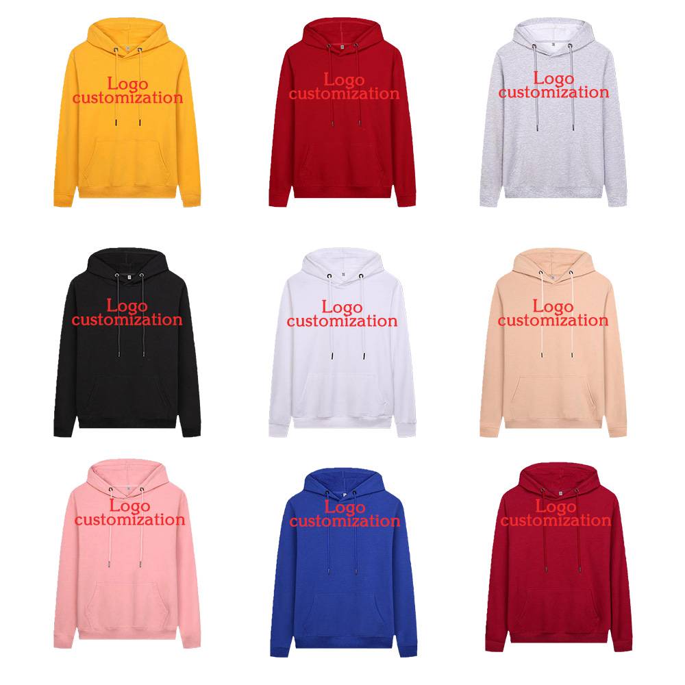 custom logo hoodies 100% cotton hoodie cotton hoodie