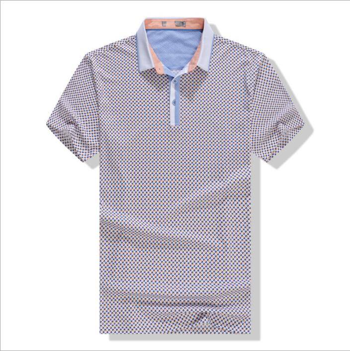 2019 fashion style short sleeve Business style custom logo polo shirt polo t shirt men cotton polo shirt