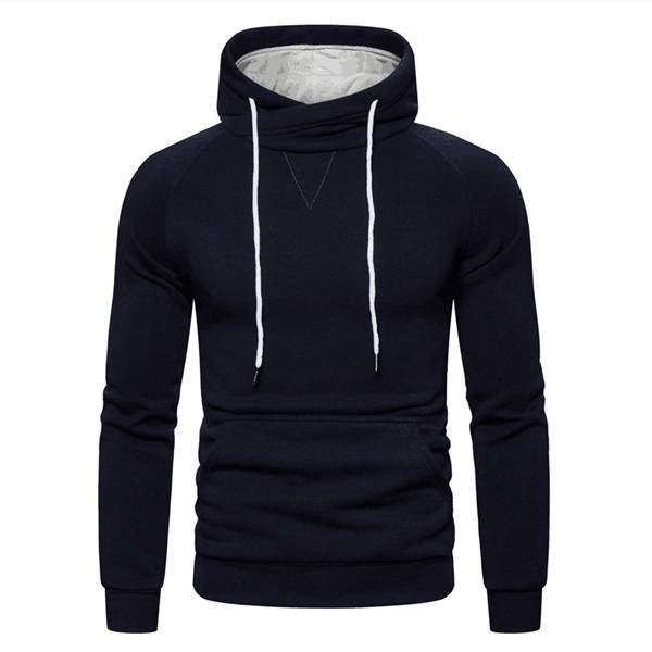 Wholesale custom good quality slim fit hoodies for men