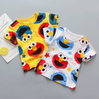 Custom Logo Children Short Sleeve Printing 100% Cotton Plain Blank Kids Baby Girl Boy T shirts