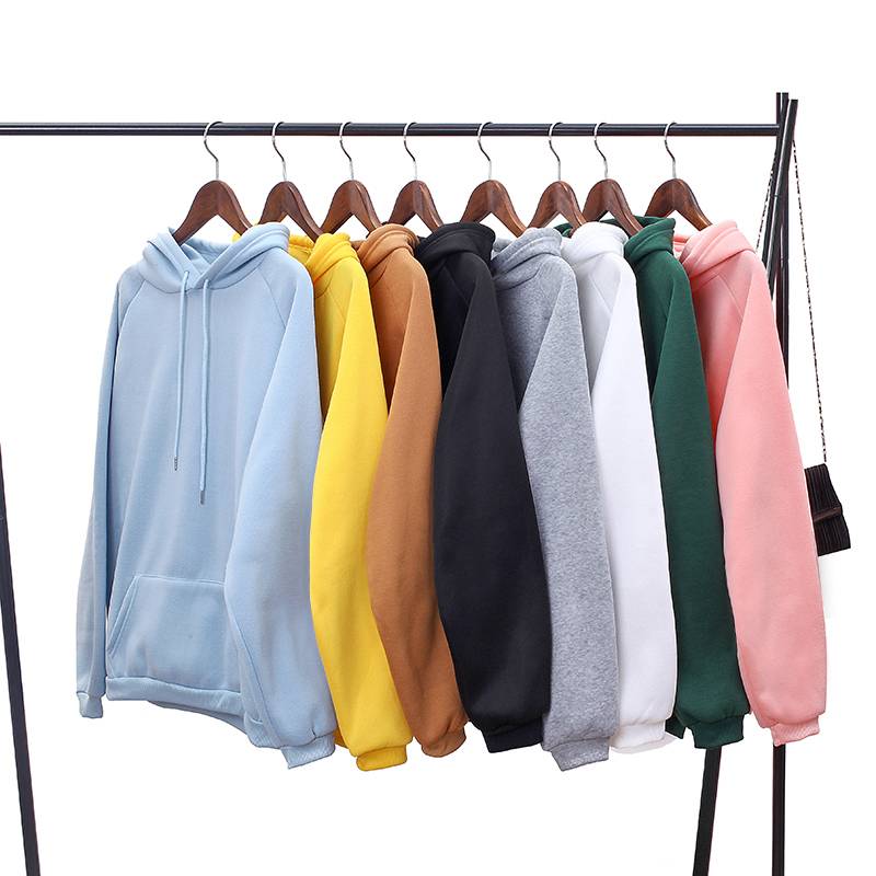 Design pullover plain  100% heavy weight cotton women oversized  hoodie