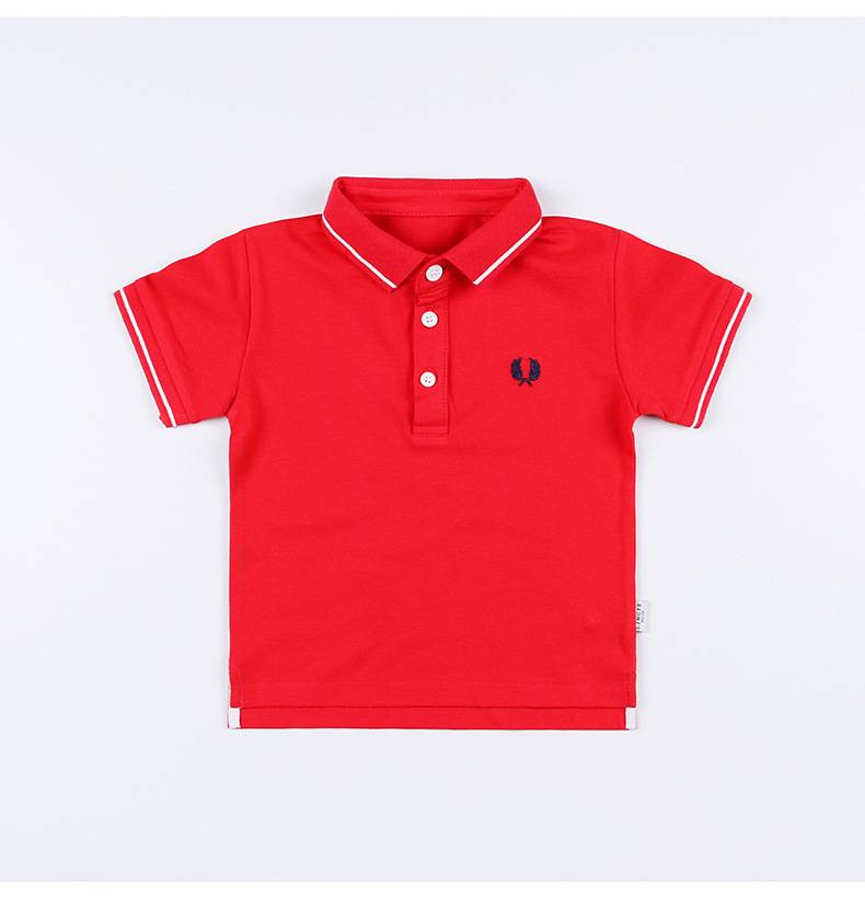 new style fashion boy’s 100% cotton polo t shirts casual children’s clothing t-shirt kids polo summer wear manufacturers china