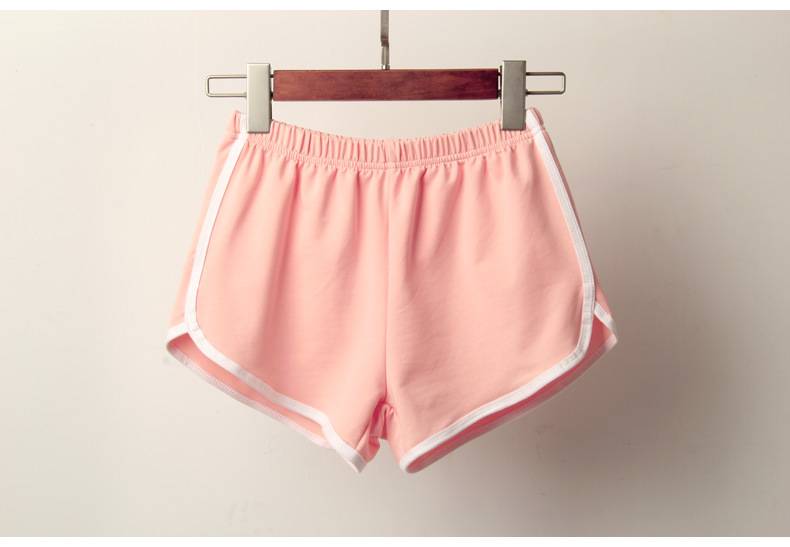 Cotton with spandex shorts comfortable sports shorts casual girls’ shorts