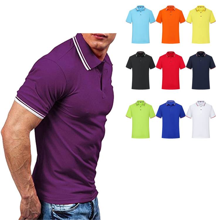 Wholesale 2020 men sport slim fit golf polo shirt custom golf polo shirts with embroidery Featured Image