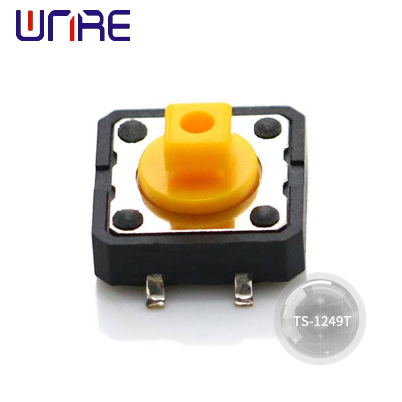 Square Head Tact Switch 12x12mm SMD 4 Pins