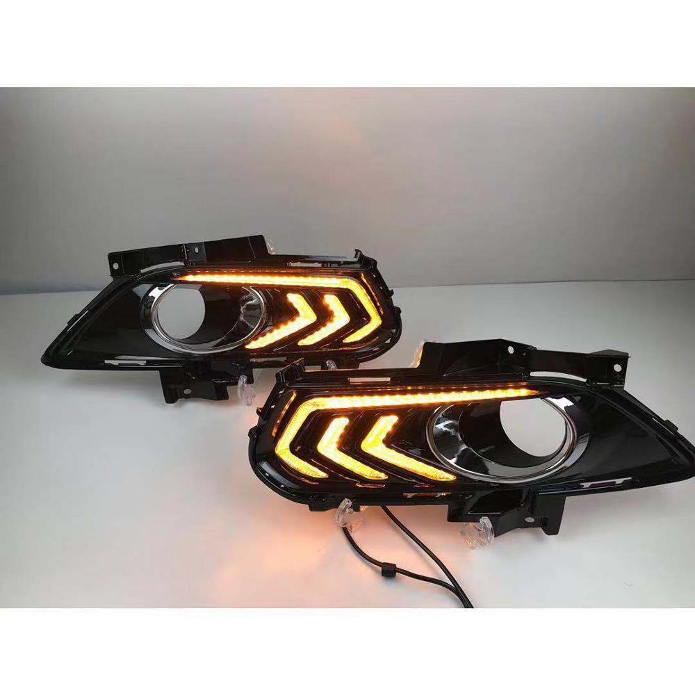 Hot selling led drl front head light for mondeo fog lamp
