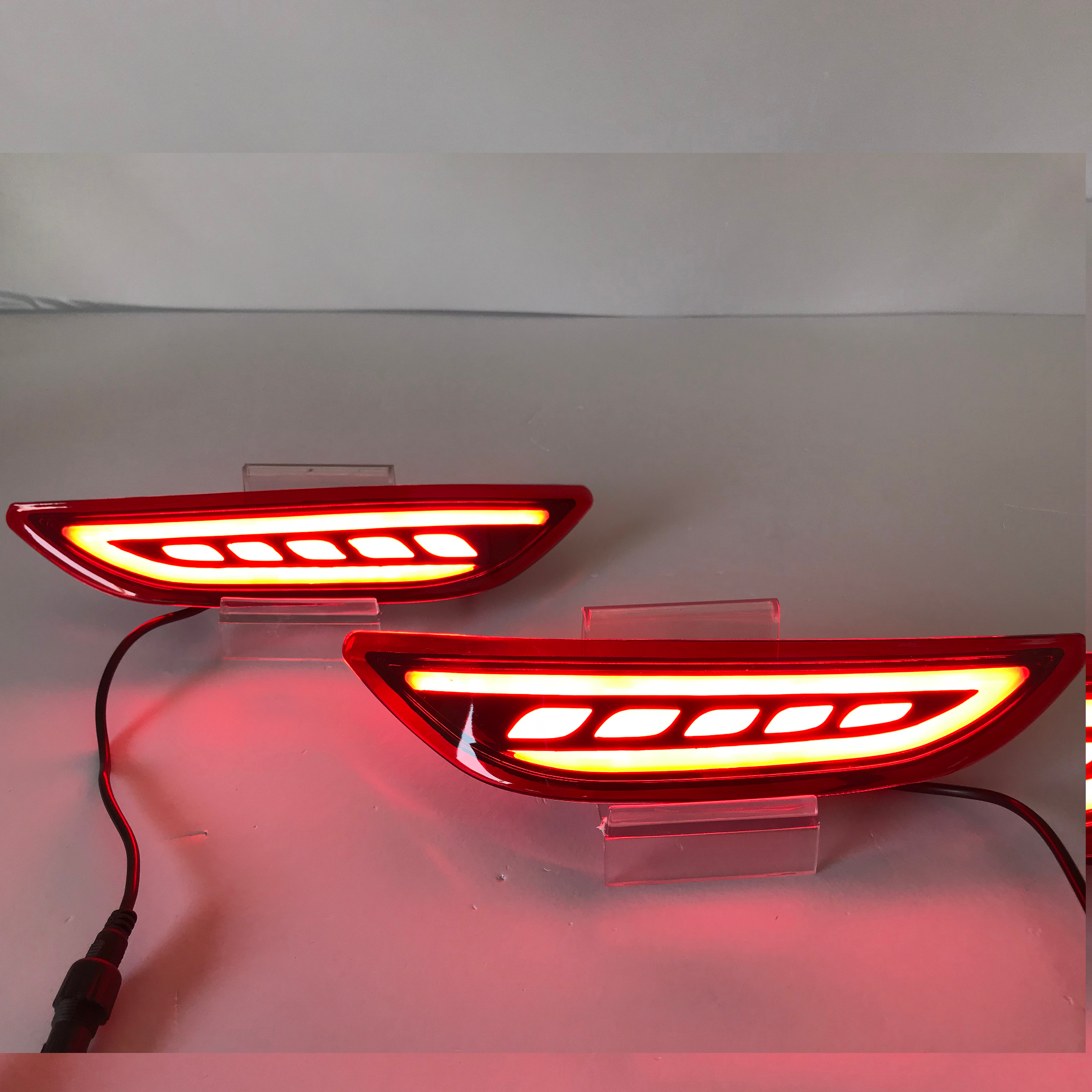 New Beautiful Style Rear Bumper Tail Lamp Reflector for H0NDA CITY