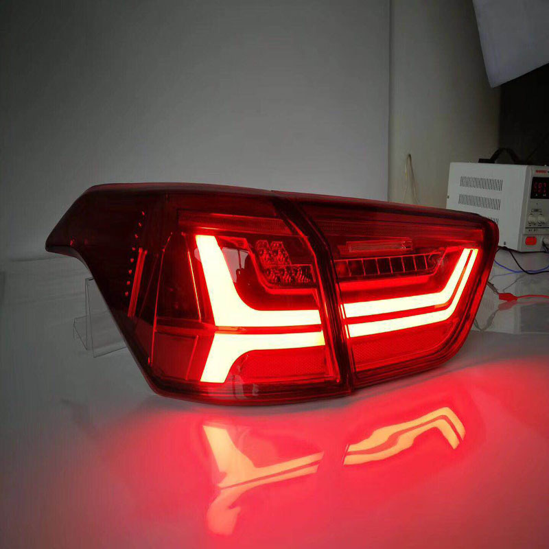 New design tail lamp for creta ix25 with high quality,running turn signal function