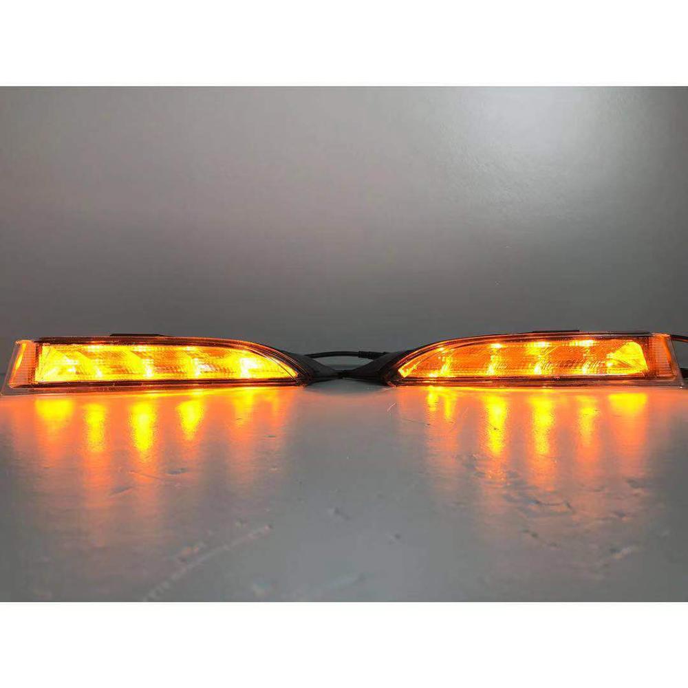 Hot selling fog lamp drl daytime lamp for Scirocco R front light head lamp with running turn signal function