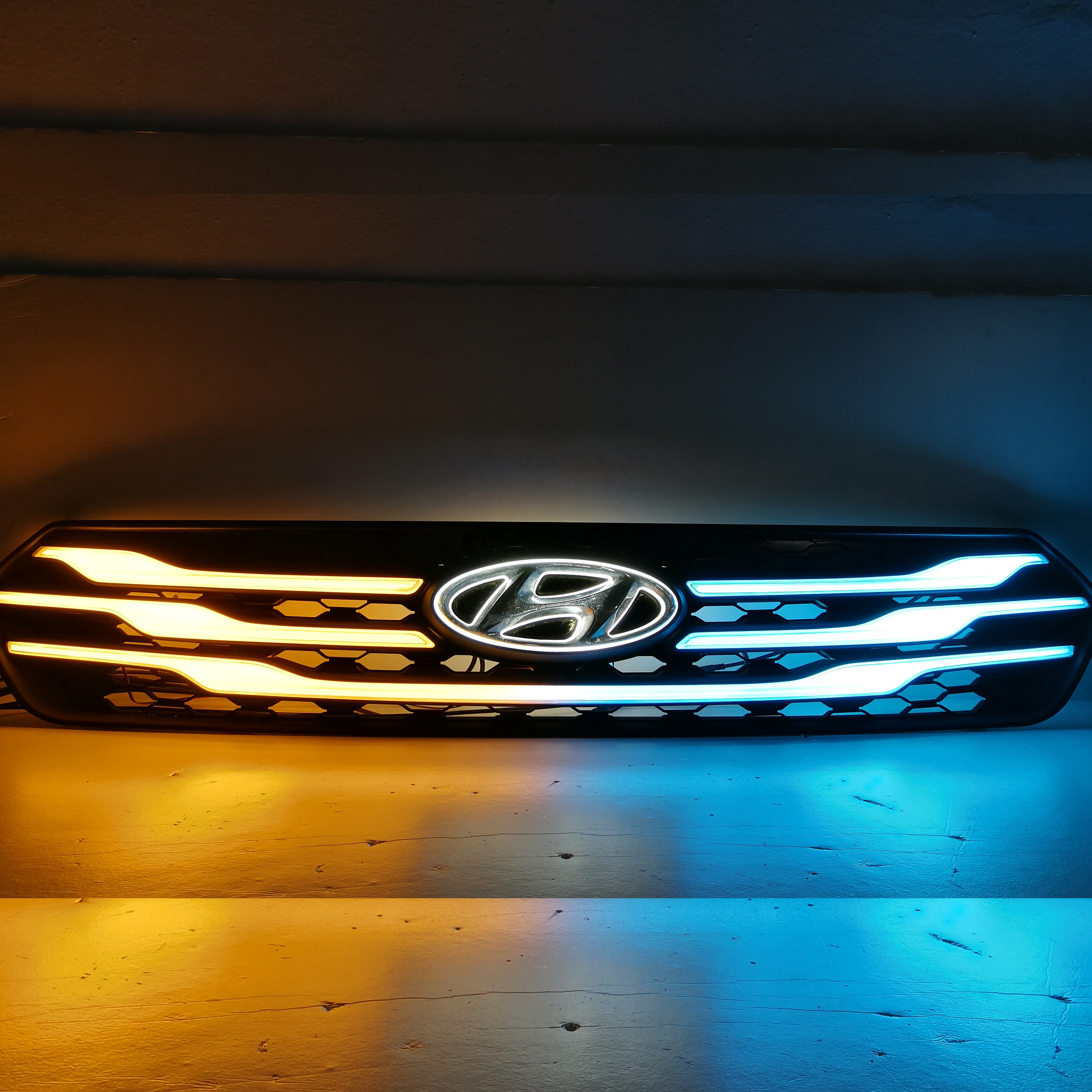 New arrived stylish Grille Lamp For CRETA 2018 / new version of grille lamp for creta 2018 CHEAP PRICE EVER