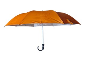 Solid colour present umbrella