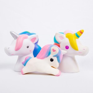 Squishy Animals Squishy Unicorn Stress relief toys/balls for kids