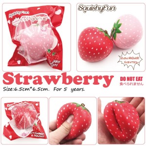 Slow Rising/Rebounding Squishy Fruit Toy Squishy watermelon/strawberry/banana