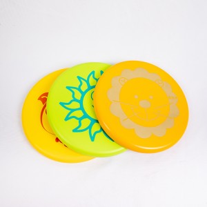 PU Foam Soft Flying Disc For Outdoor Game Training Toy