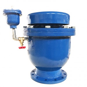 Single ball air valve