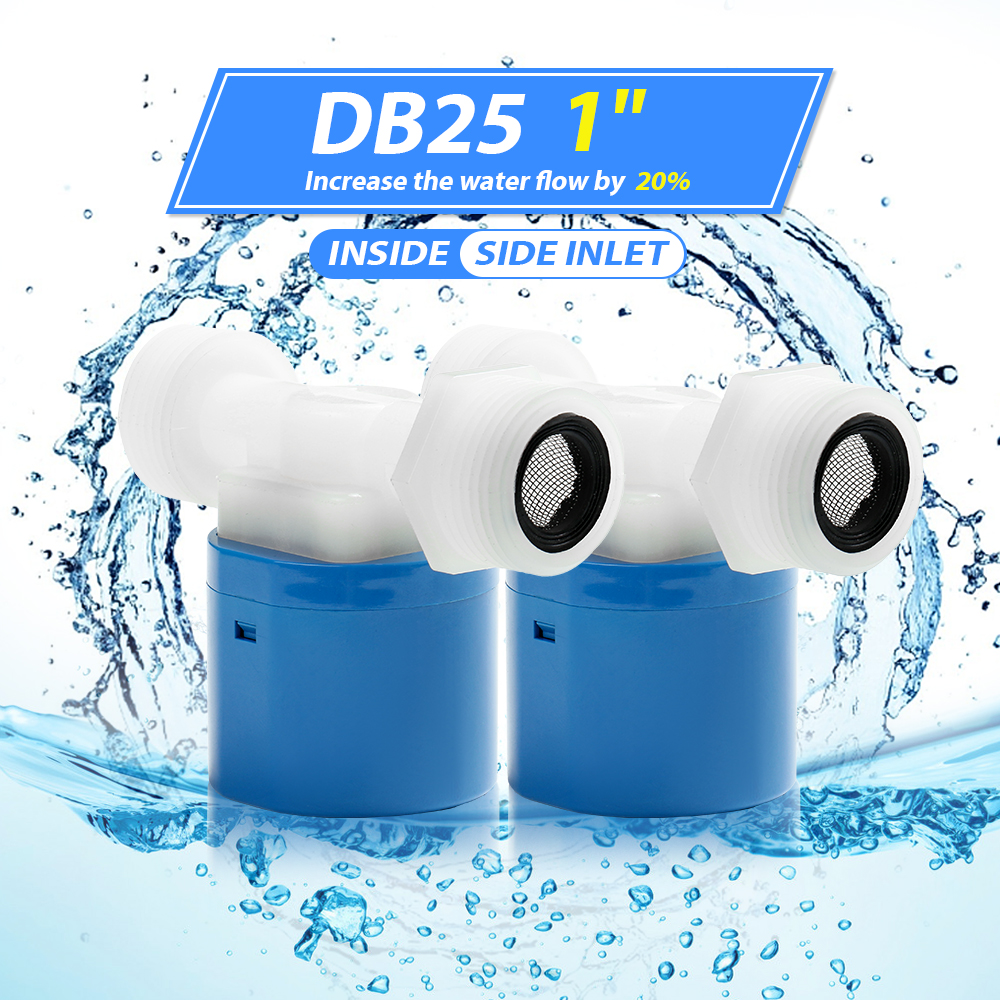 1 Inch automatic mini small size plastic water float valve for water tank float ball valve