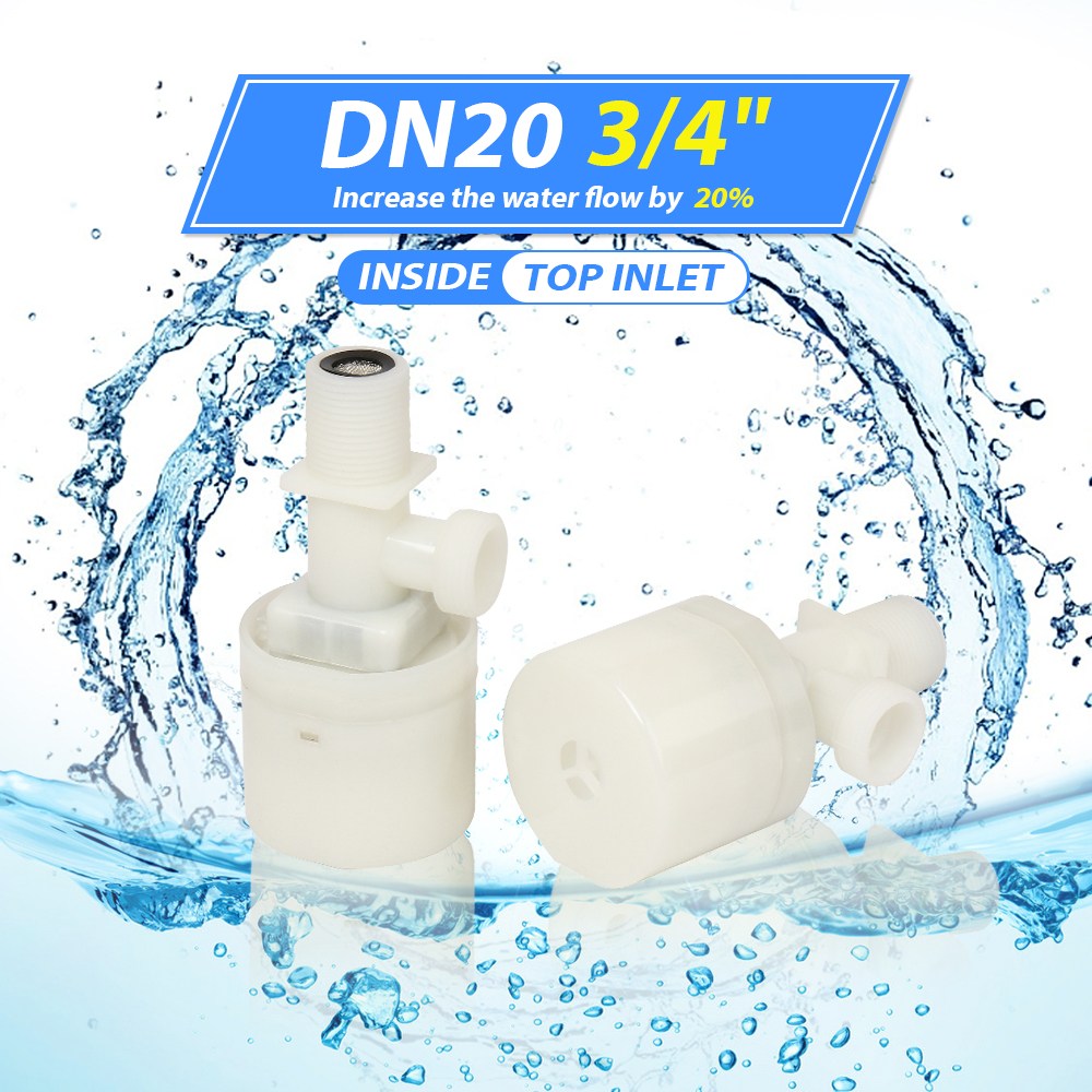 High flow water float valve 3/4 inch automatic hydraulic float valve water tank float ball valve
