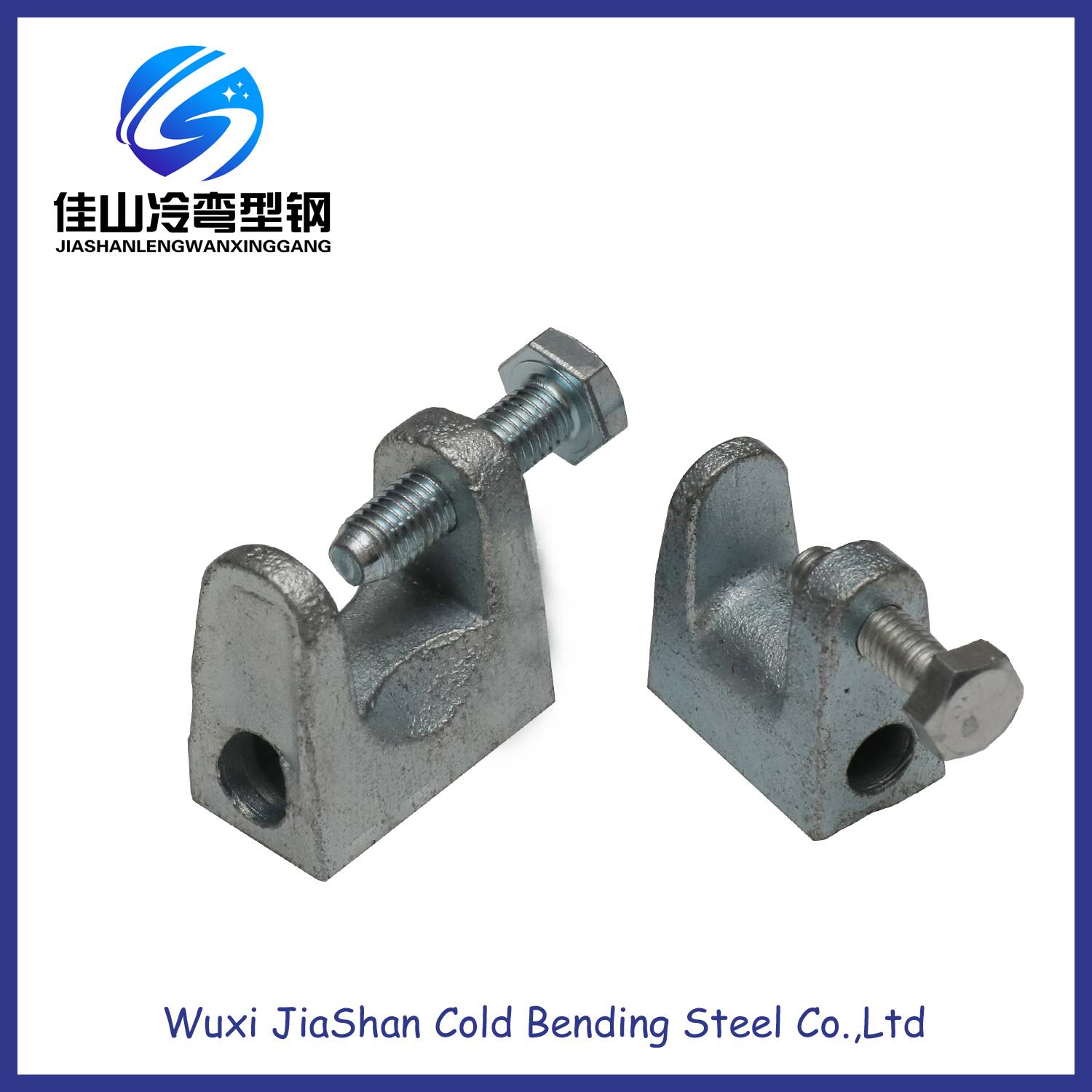 White Zinc Cold Galvanizing Iron tiger clip of Support System Featured Image