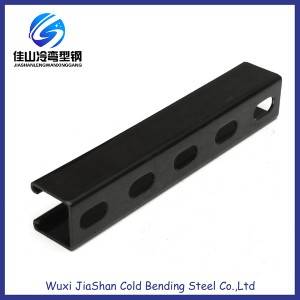 C Channel for Steel Structure Black and Galvanized