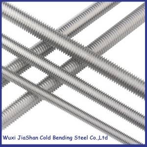 Electrogalvanized Zinc Galvanized Tensile Strength All Threaded Rod
