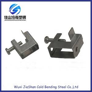 White Zinc Cold Galvanizing Iron tiger clip of Support System