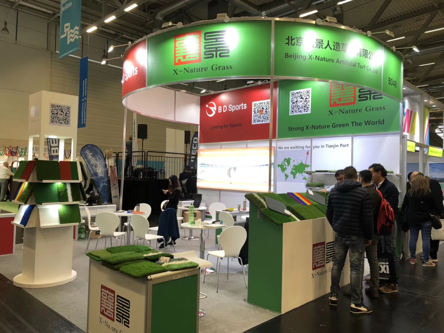 X-Nature Grass attended 2019 Cologne FSB in German from Nov.05th.