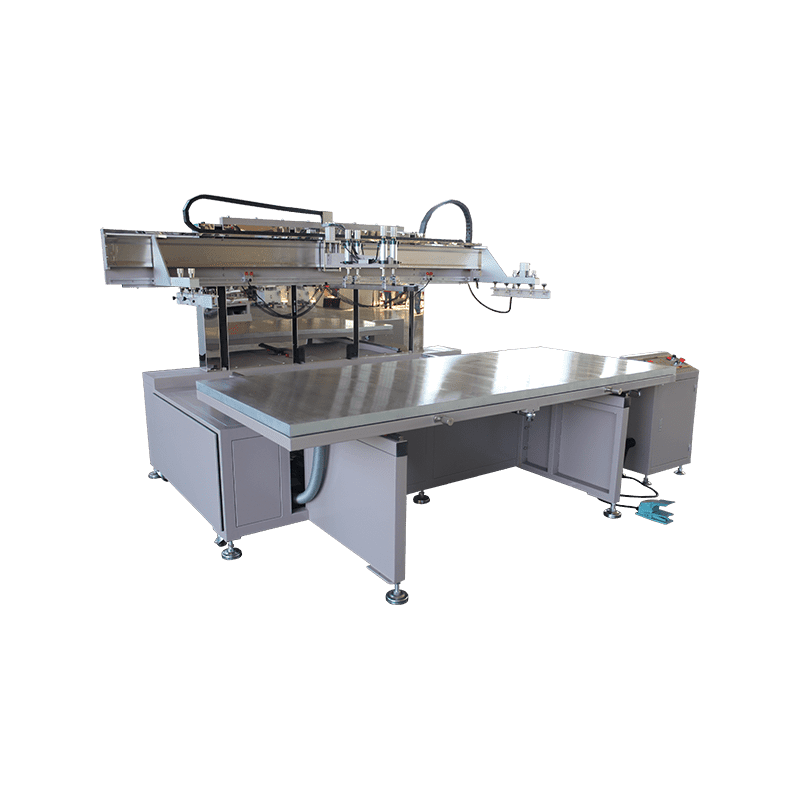screen printing machine with moving table Featured Image
