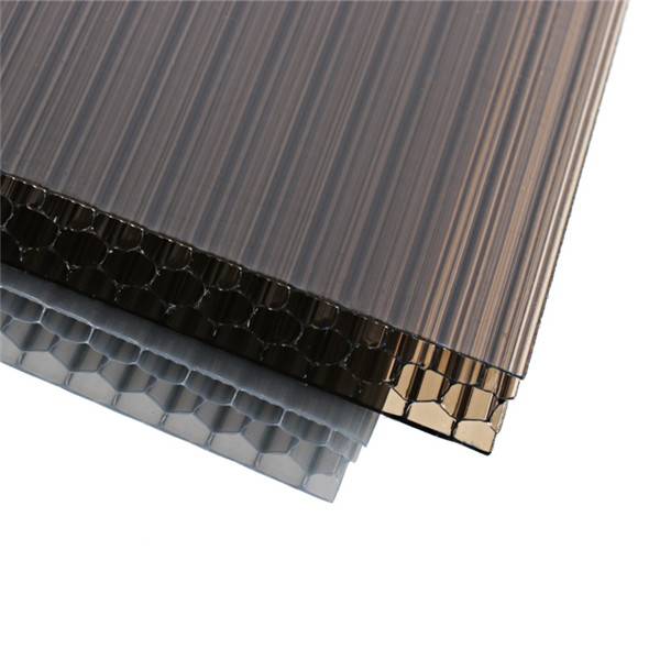 SINHAI High tensile honeycomb colored plastic polycarbonate sheet