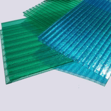 SINHAI Decorative crystal hollow plastic lexan polycarbonate wall sheet price