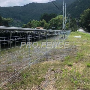 Galvanized welded wire fence for agriculture and industrial application