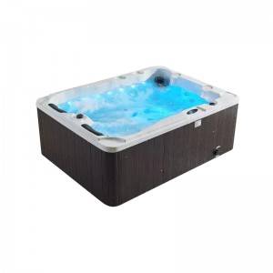 luxury outdoor hot tub spa acrylic shell hot tub step