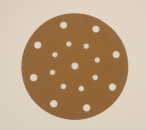 Sanding Disc Holes Gold Sanding paper for Polishing Car and Metal -A720T