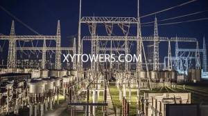 Electric substation structure