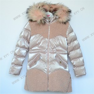 Girl’s padded jacket (Long length pattern) FH20-022