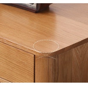 Simple single drawer bedroom nightstand side cabinet#0122