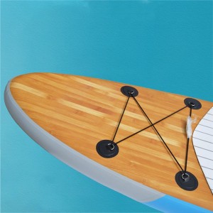 SUP paddle board color matching inflatable surfboard with fins 0372
