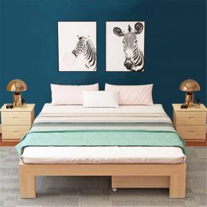 New Solid Pine Bed Bedroom Furniture 0223