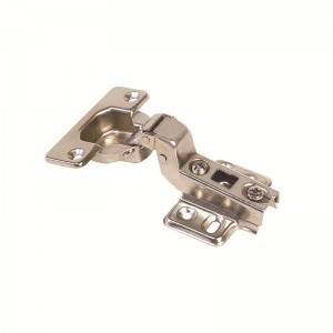 Frameless concealed hinge without hydraulic, Slide-on, Two holes